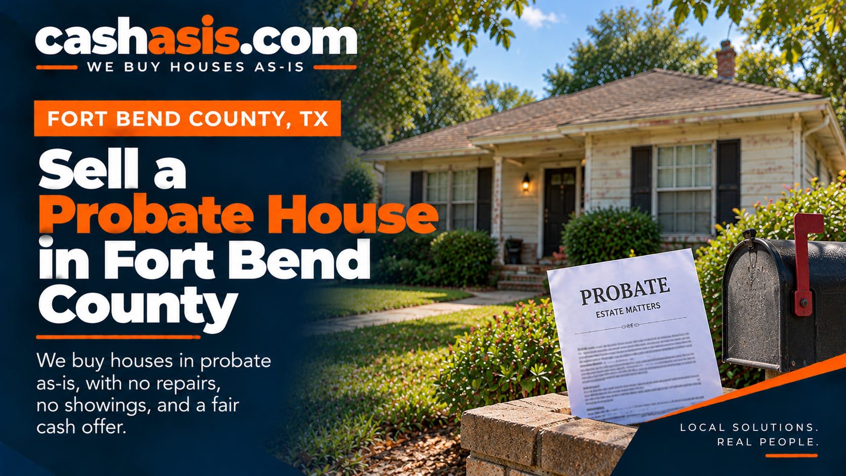 Sell a Probate House in Fort Bend County